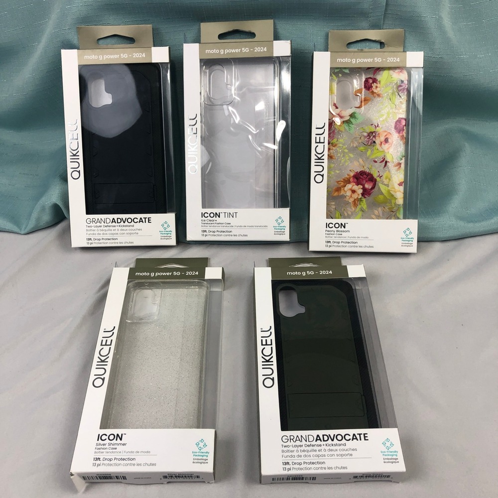 Moto g 5G 2024 Phone Case: Various brands/colors, Buy more & Save! GREAT PRICE!